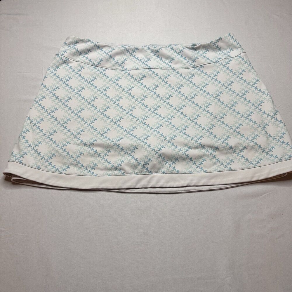 Champion Women's White Green Skirt Skort Medium Athletic Tennis Golf Pickle Ball